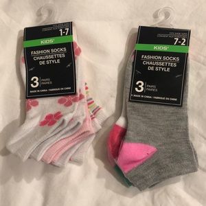 Kids socks - two 3 packs
